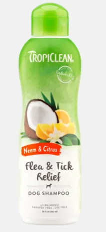 Tropiclean Neem & Citrus Dog Shampoo