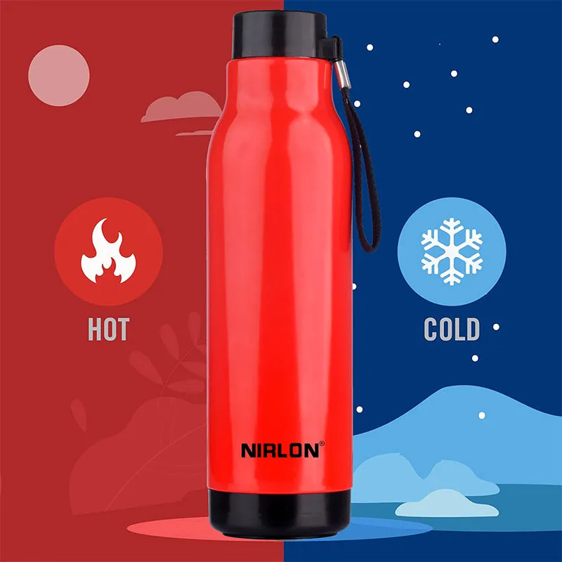 Viora Water Bottle (Red) - 480 ML