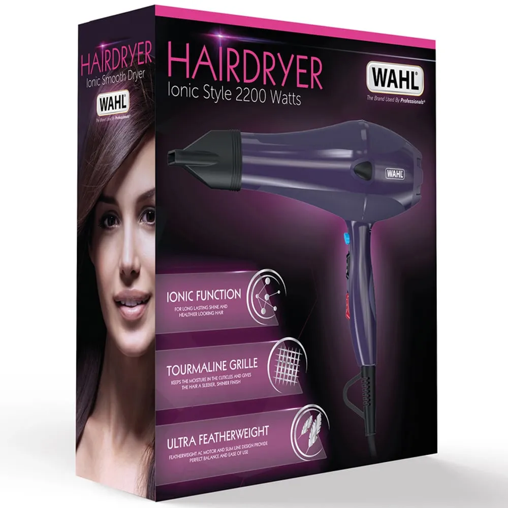 Wahl Ionic Style 2200 Watts Hair Dryer