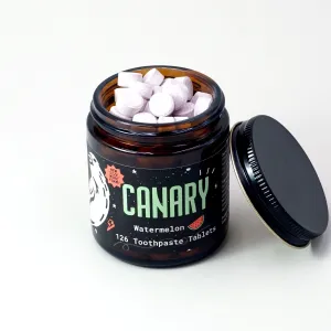 Watermelon Toothpaste Tablets - NEW & IMPROVED! by Canary