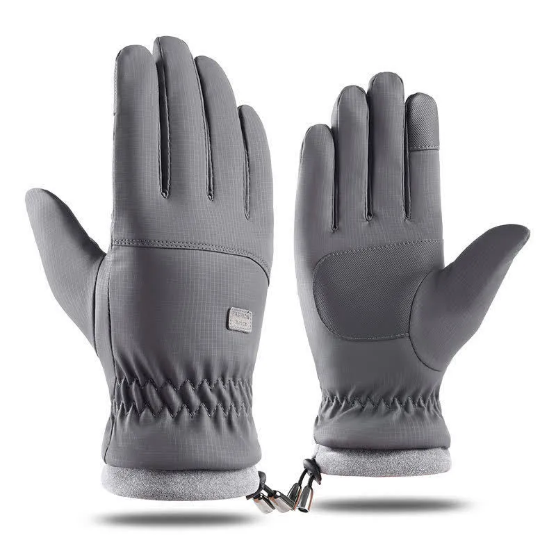 Winter Outdoor Touchscreen Elastic Cuff Riding Gloves